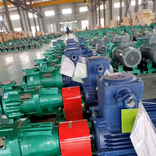 Bomba hidráulica magnética elétrica de vários estágios para tratamento de esgoto, êmbolo de engrenagem, bomba química de alta pressão, bomba centrífuga horizontal de água