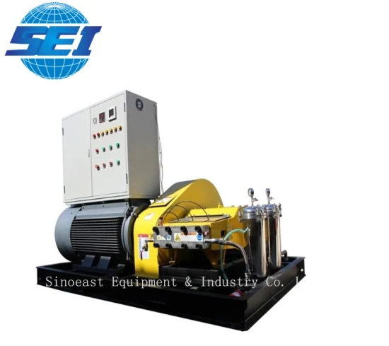 Máquina de limpeza por jato de água de alta pressão com motor diesel para uso industrial e agrícola